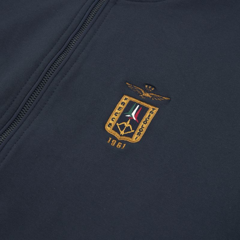 Pánská mikina Aeronautica Militare FE2089UF00674 FZ navy blue 3