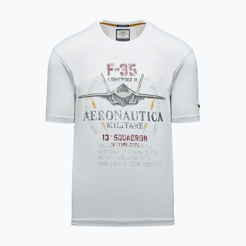 Pánské tričko Aeronautica Militare TS2536UJ00641 off white 6