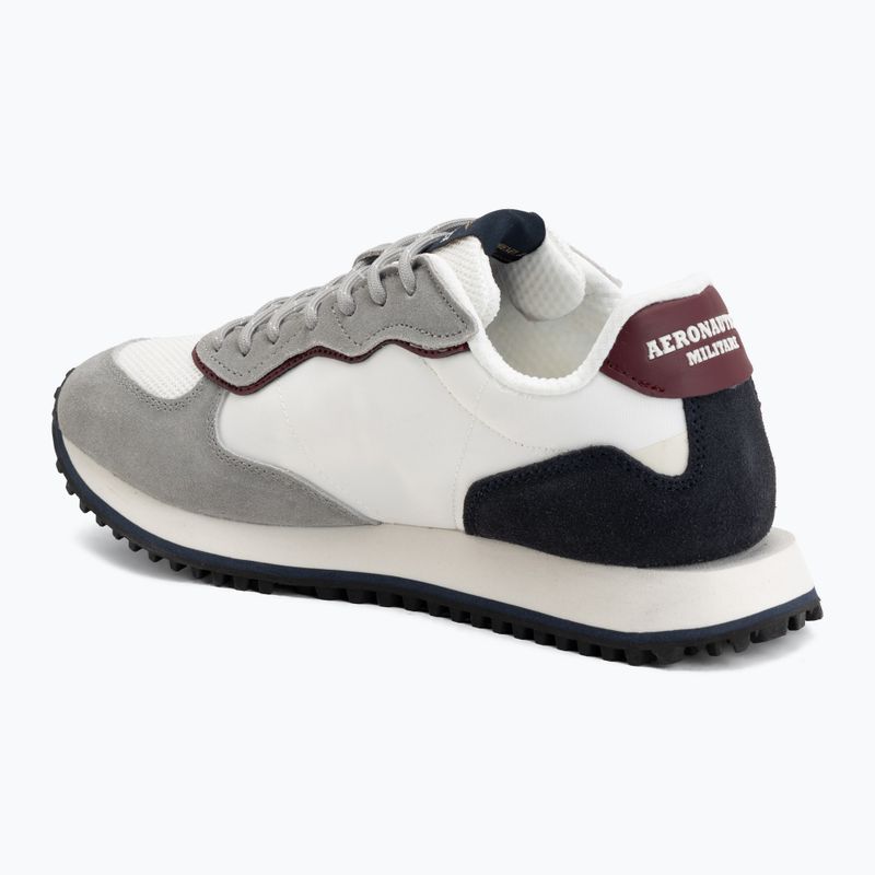 Pánské boty Aeronautica Militare SC0320UPL00313 off white/blu scuro 3