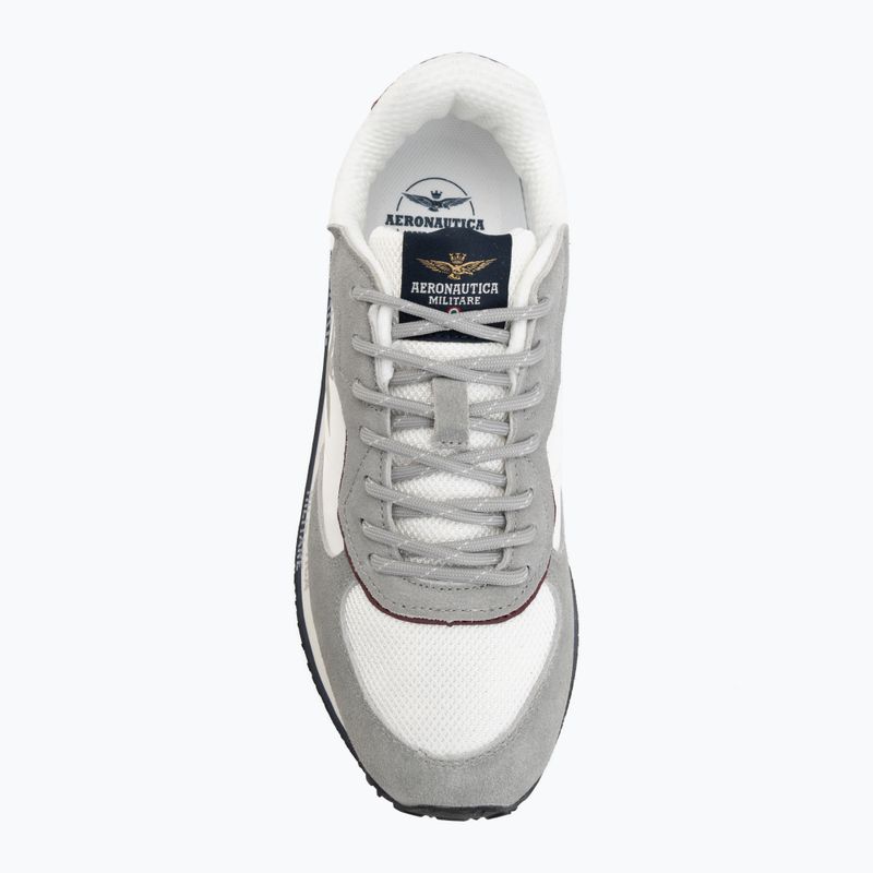 Pánské boty Aeronautica Militare SC0320UPL00313 off white/blu scuro 5