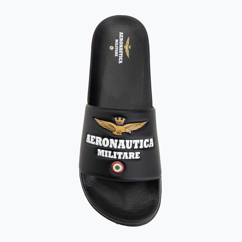 Pánské pantofle Aeronautica Militare SC0242UCT03337 jet black 5