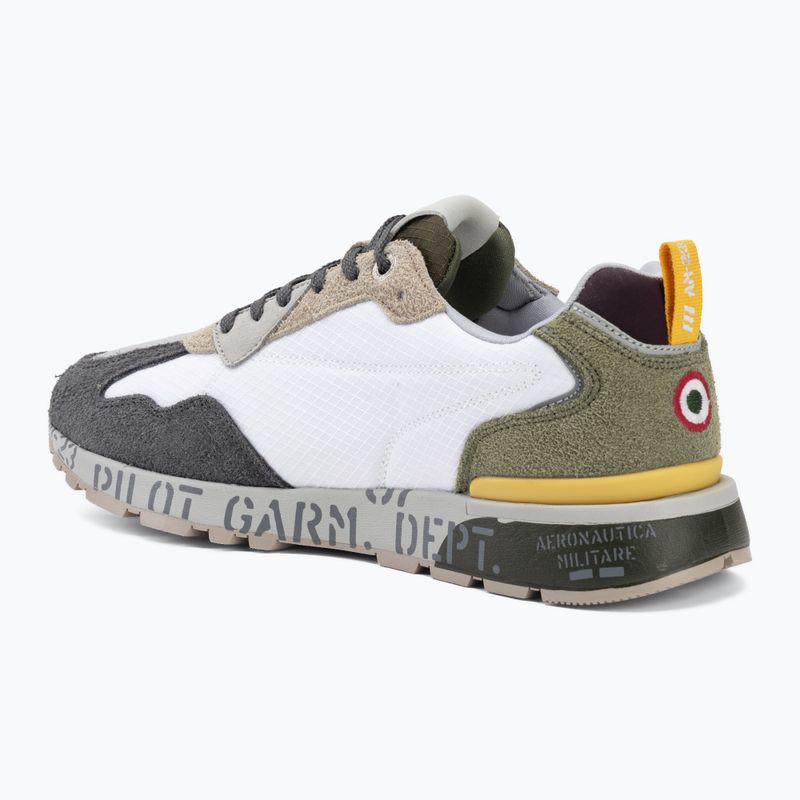 Pánské boty Aeronautica Militare SC0276UCT03546 off white/green/brown/grey 3