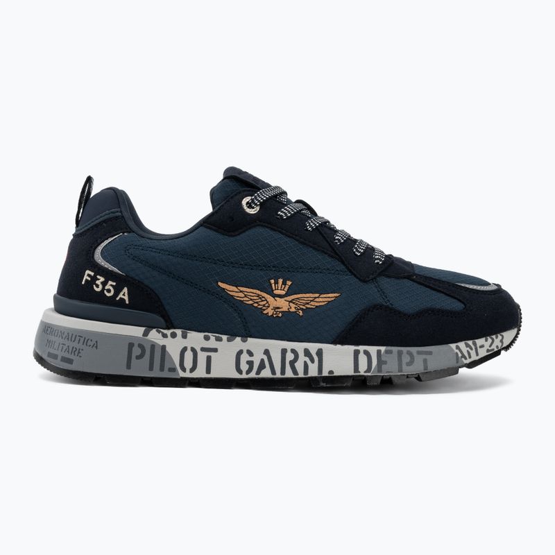 Pánské boty Aeronautica Militare SC0276UCT04327 navy blue 2
