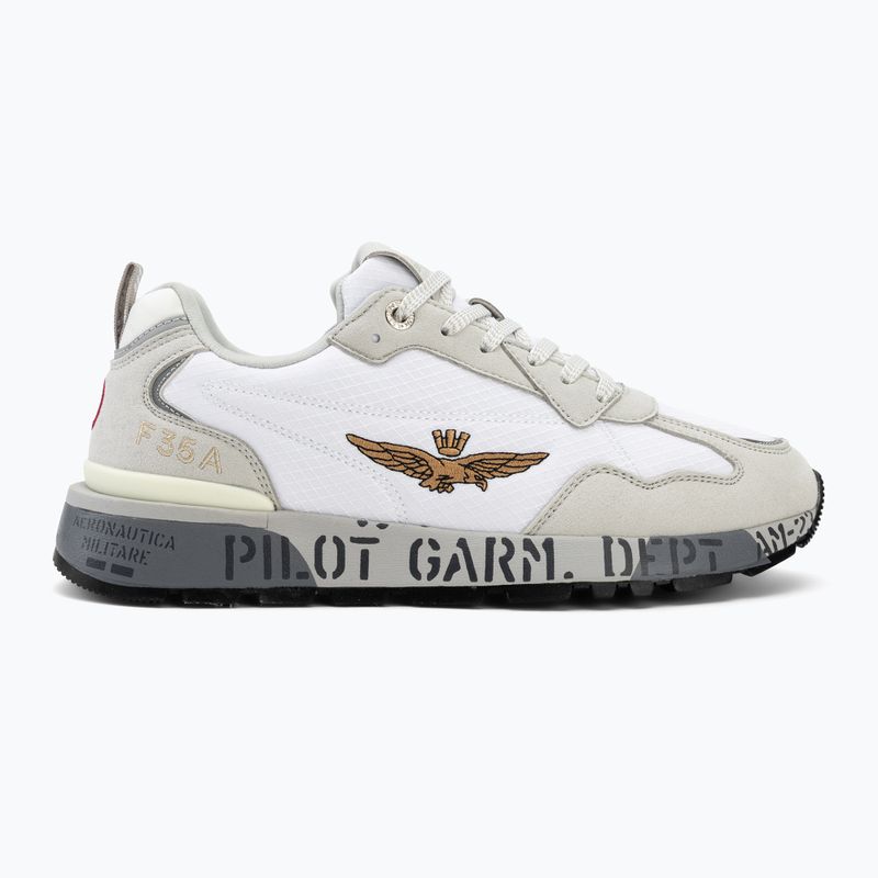 Pánské boty Aeronautica Militare SC0276UCT04327 off white 2