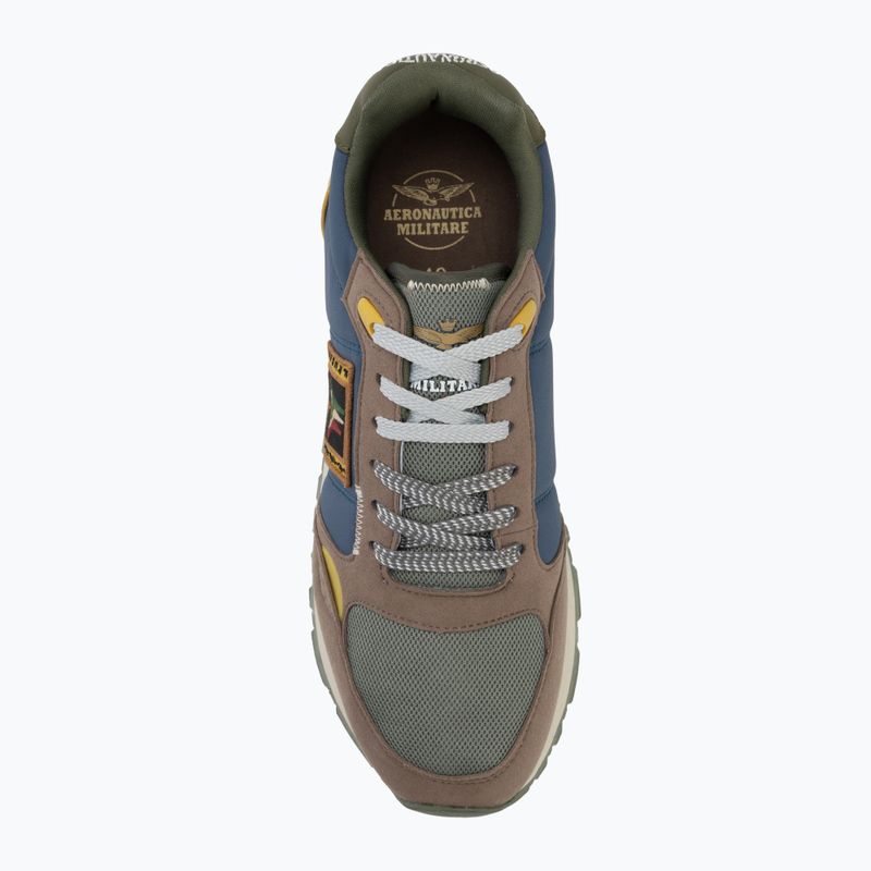 Pánské boty Aeronautica Militare SC0292UCT03331 avio/camel/medium grey/sage 5