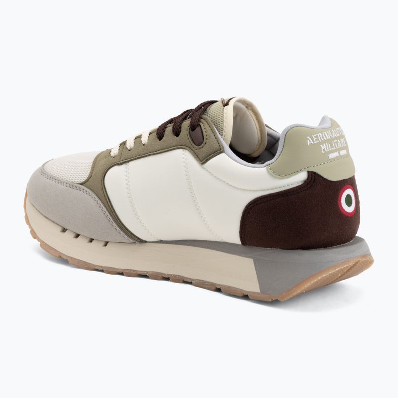 Pánské boty Aeronautica Militare SC0292UCT03331 off white/green/brown/grey 3