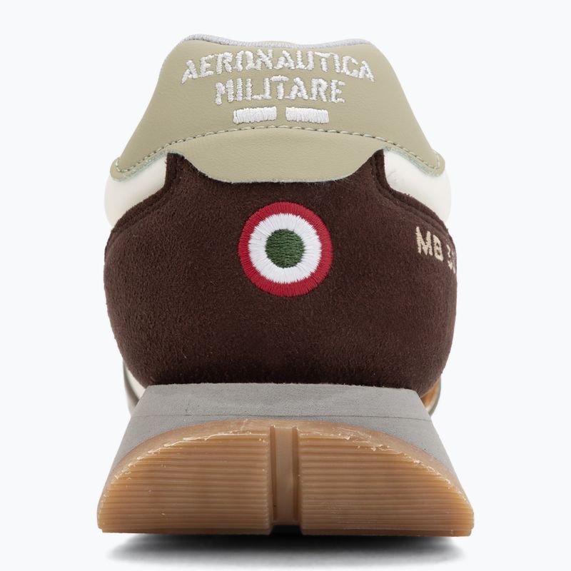 Pánské boty Aeronautica Militare SC0292UCT03331 off white/green/brown/grey 6