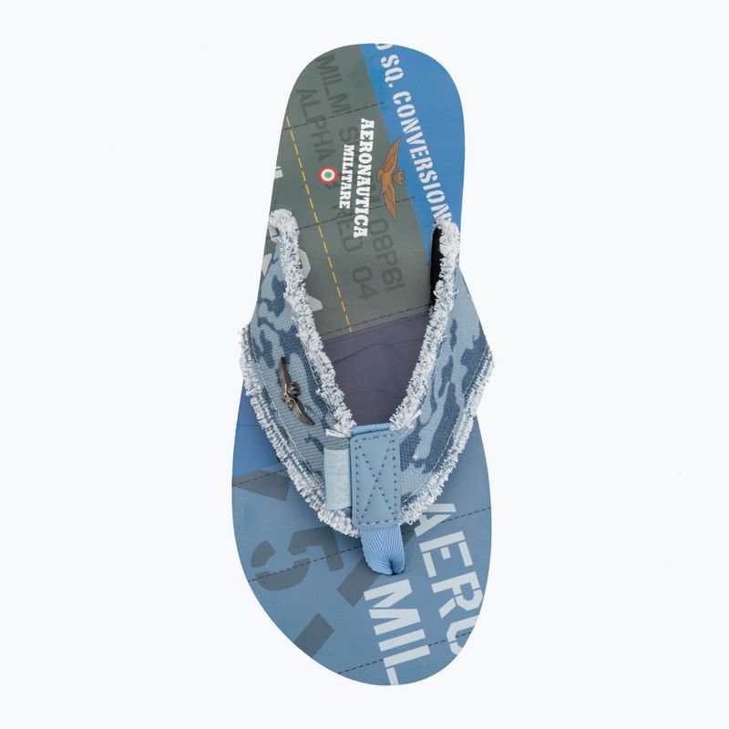 Pánské žabky Aeronautica Militare SC0310UCT03593 camouflage blue 5