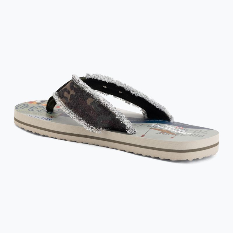 Pánské žabky Aeronautica Militare SC0310UCT03593 green camouflage 3