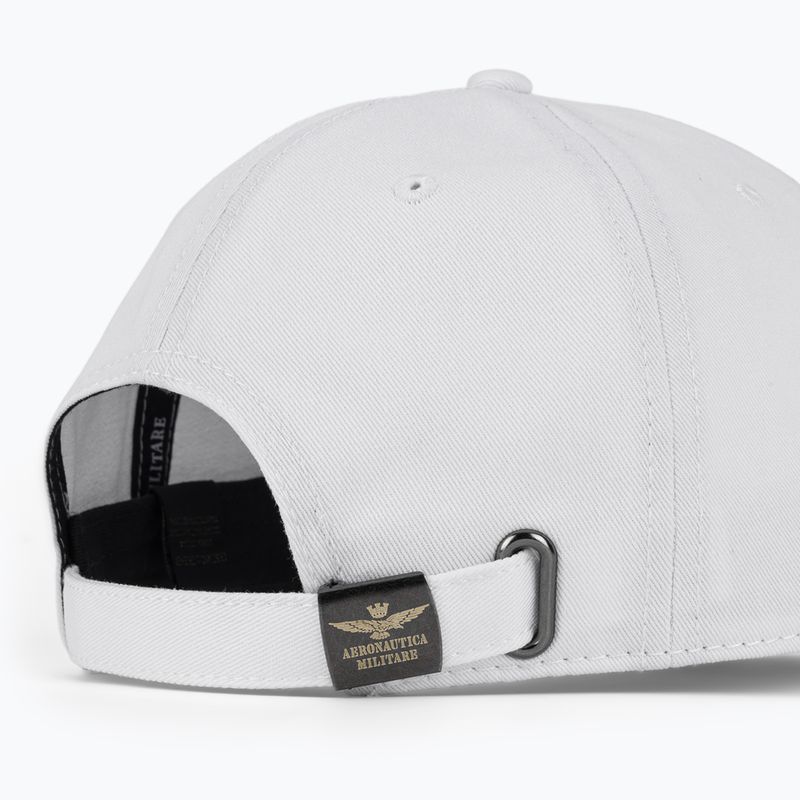 Pánská kšiltovka Aeronautica Militare HA1246UCT02 off white 4