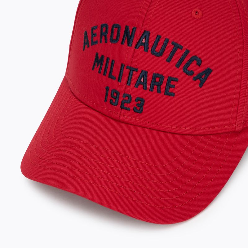 Pánská kšiltovka Aeronautica Militare HA1104UCT02 tango red 3