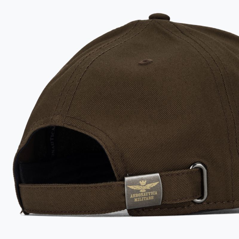 Pánská kšiltovka Aeronautica Militare HA1104UCT02 chestnut brown 4