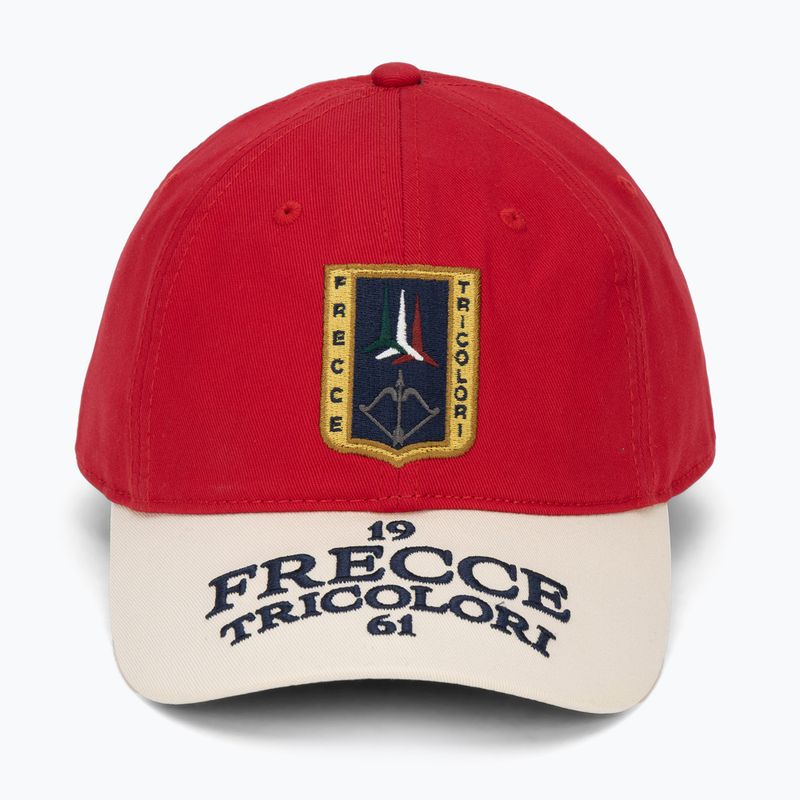 Pánská kšiltovka Aeronautica Militare HA1246UCT02 tango red/cream white 2