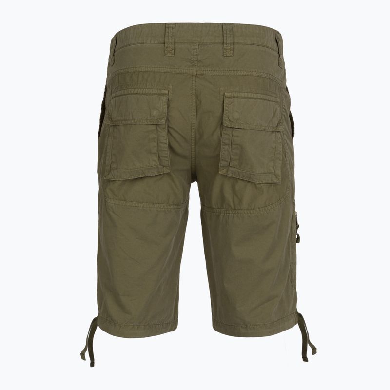 Pánské šortky Aeronautica Militare BE0041UCT01122 green 2