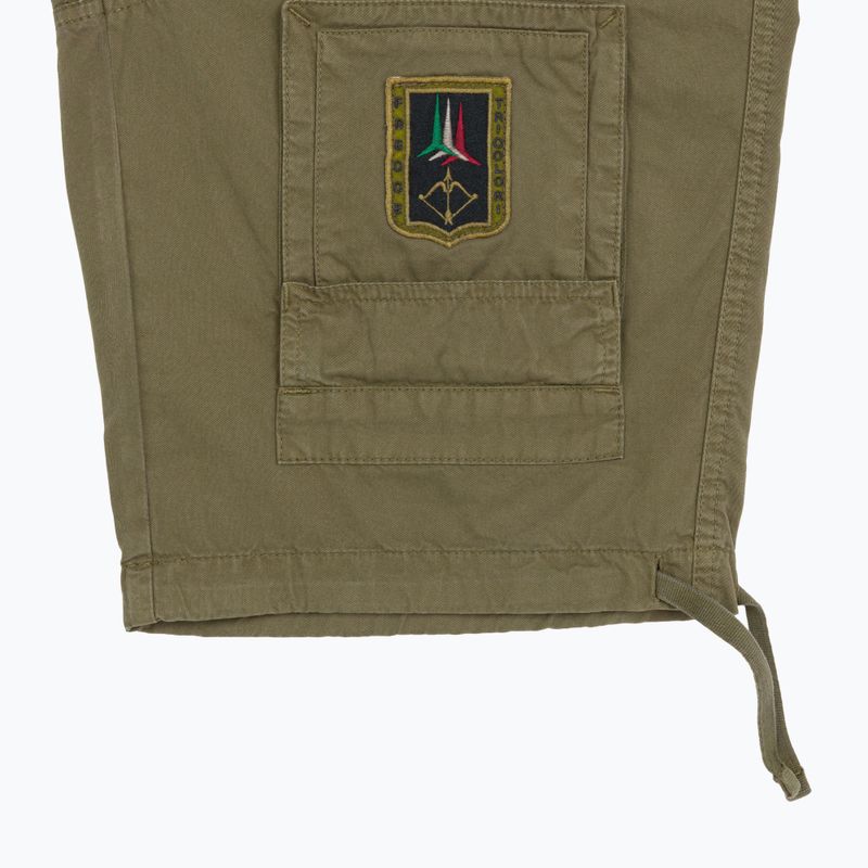 Pánské šortky Aeronautica Militare BE0041UCT01122 green 4