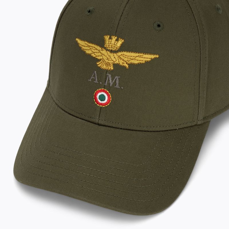 Pánská kšiltovka Aeronautica Militare HA1100UCT02848 military green 3