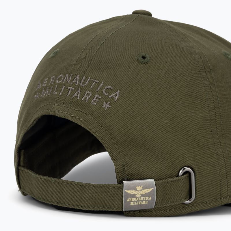 Pánská kšiltovka Aeronautica Militare HA1100UCT02848 military green 4