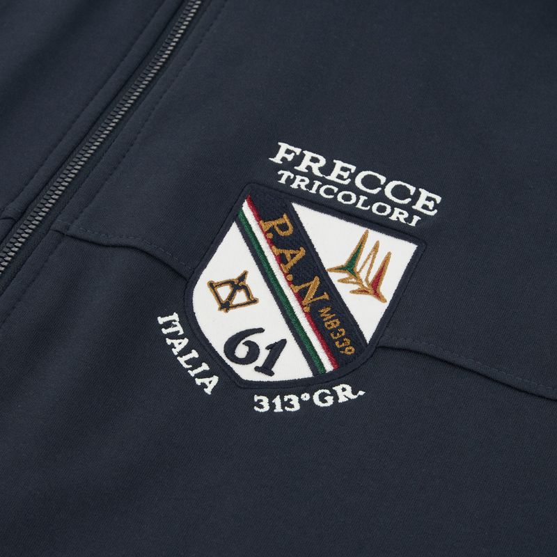 Pánská mikina Aeronautica Militare FE2096UF00674 Hoodie navy blue 3
