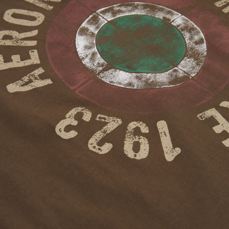 Pánské tričko Aeronautica Militare TS2538UJ00727 chestnut brown 3