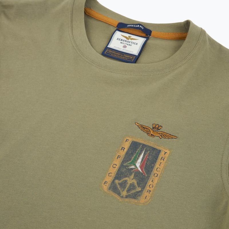 Pánské tričko Aeronautica Militare TS2535UJ00641 lichen green 3