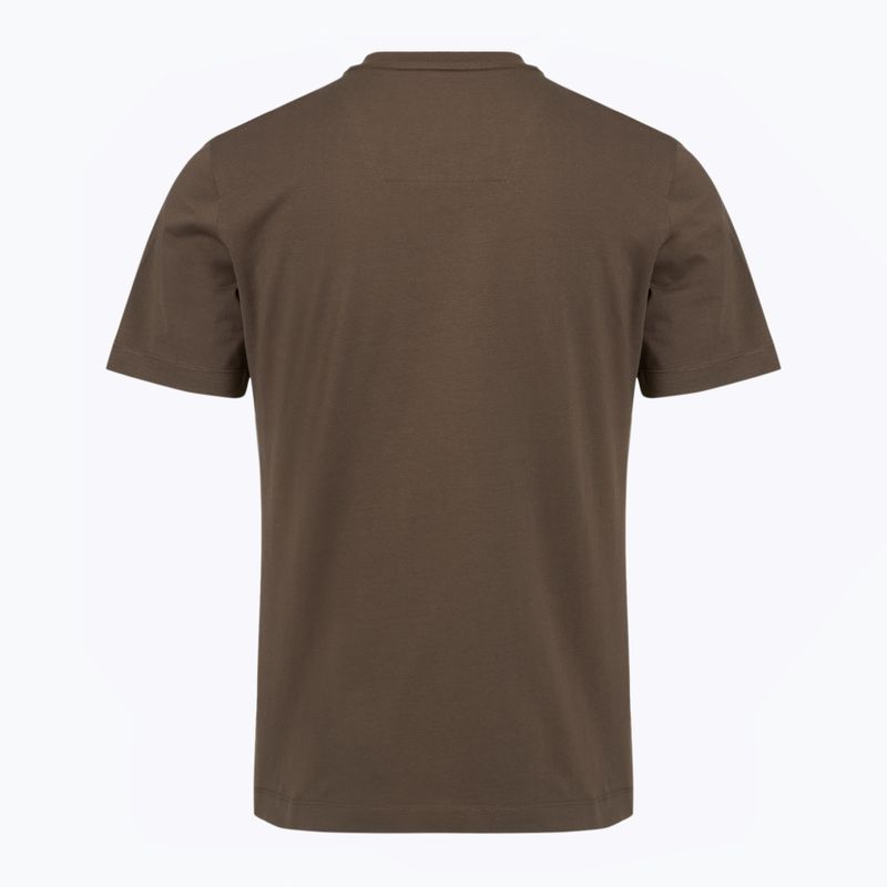 Pánské tričko Aeronautica Militare TS1580UJ00372 chestnut brown 2