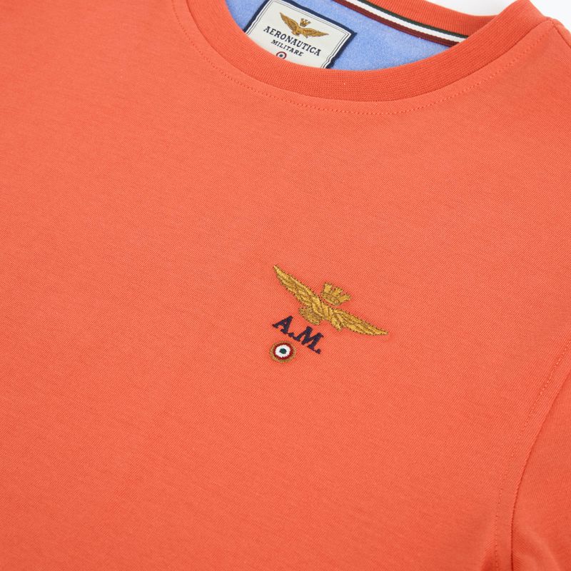 Pánské tričko Aeronautica Militare TS1580UJ00372 paprika 3