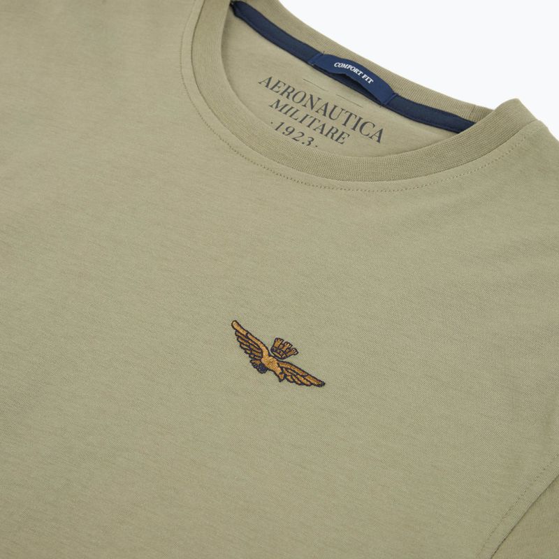 Pánské tričko Aeronautica Militare TS2535UJ00641 lichen green 3