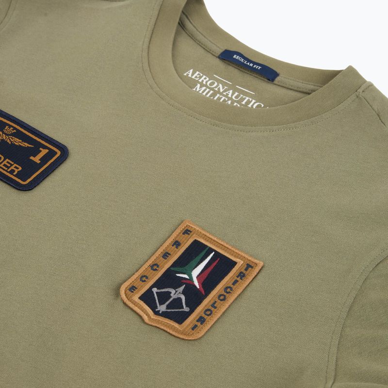 Pánské tričko Aeronautica Militare TS2544UJ00592 lichen green 3