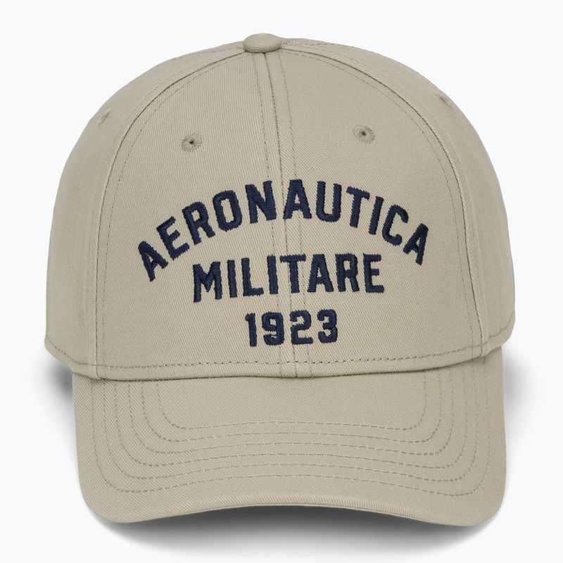 Pánská kšiltovka Aeronautica Militare HA1104UCT02 taupe beige 2