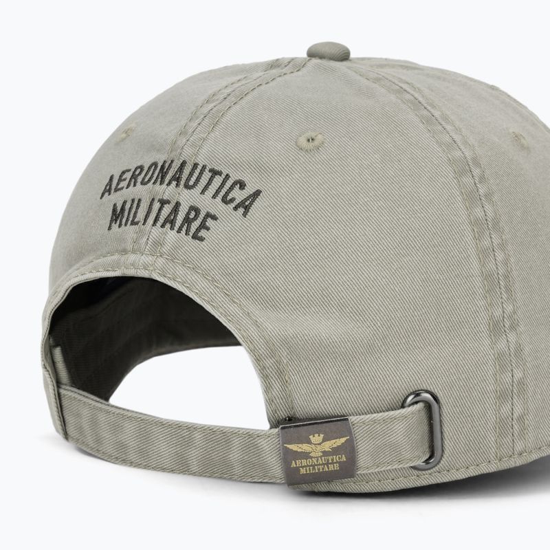 Pánská kšiltovka Aeronautica Militare HA1244UCT02476 dried sage 4