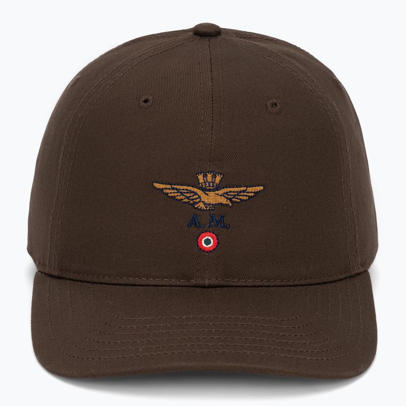 Pánská kšiltovka Aeronautica Militare HA1246UCT02 chestnut brown 2