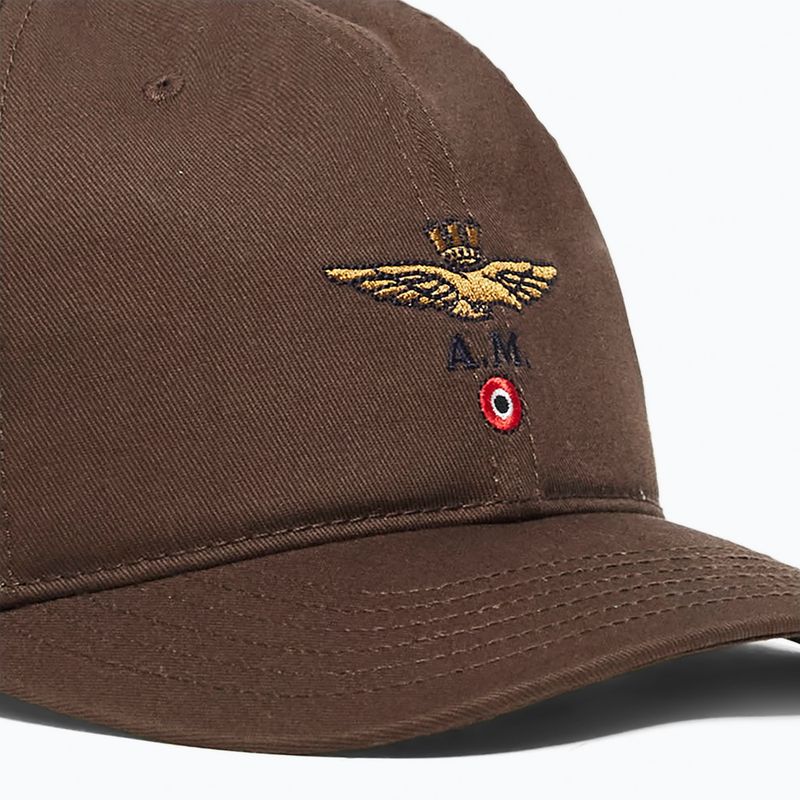 Pánská kšiltovka Czapka Aeronautica Militare 262HA1246UCT02261 autumn brown 3