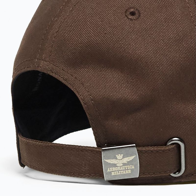 Pánská kšiltovka Czapka Aeronautica Militare 262HA1246UCT02261 autumn brown 4