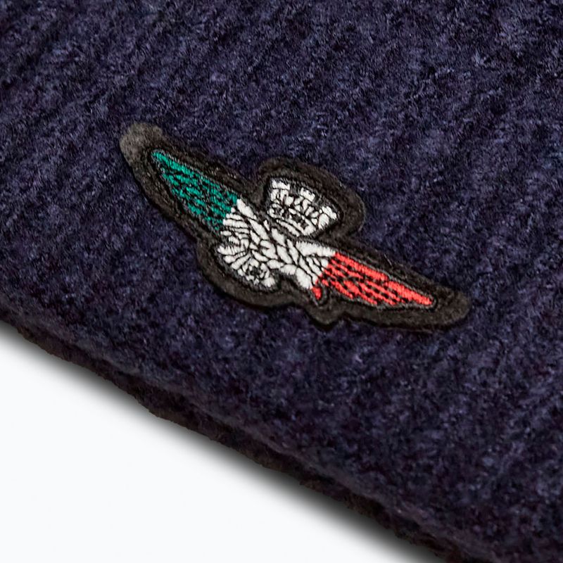 Pánská zimní čepice Czapka Aeronautica Militare 262CU0034UL00451 blu navy 3