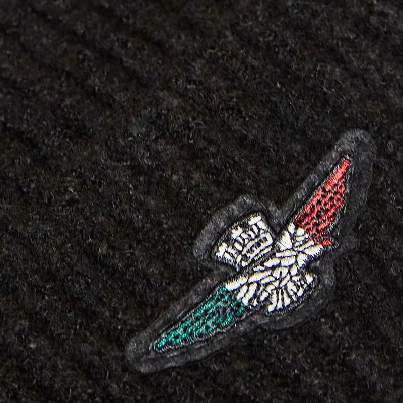 Pánská zimní čepice Czapka Aeronautica Militare 262CU0034UL00451 jet black 3