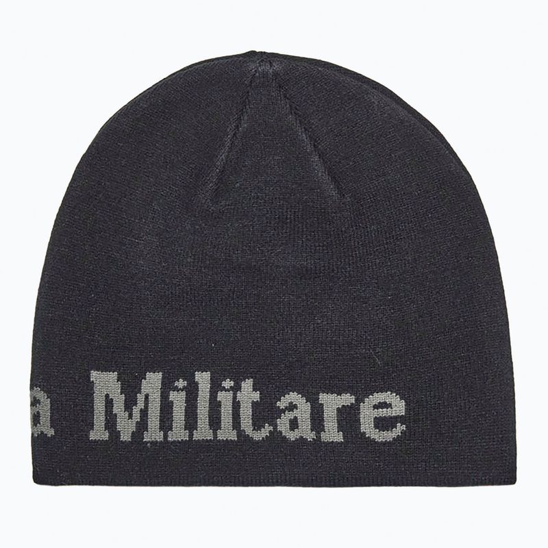 Pánská zimní čepice Czapka Aeronautica Militare 262CU0093UL00450 jet black 2