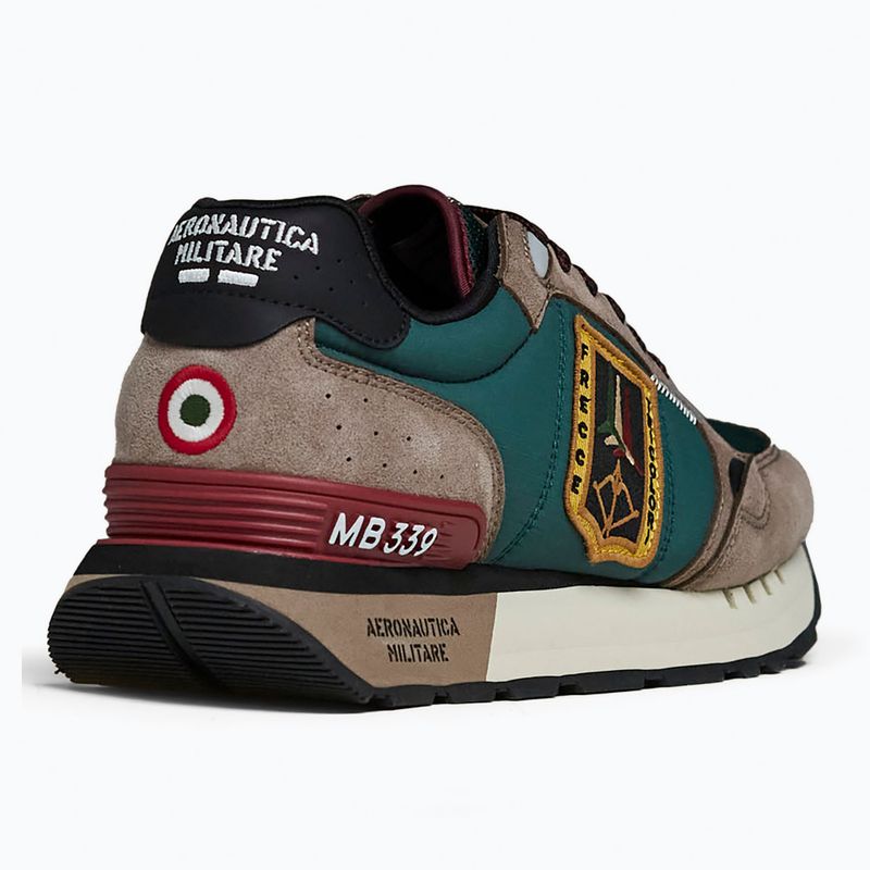 Pánské boty Buty Aeronautica Militare 262SC0292UCT04394 taupe/verde bosco 3
