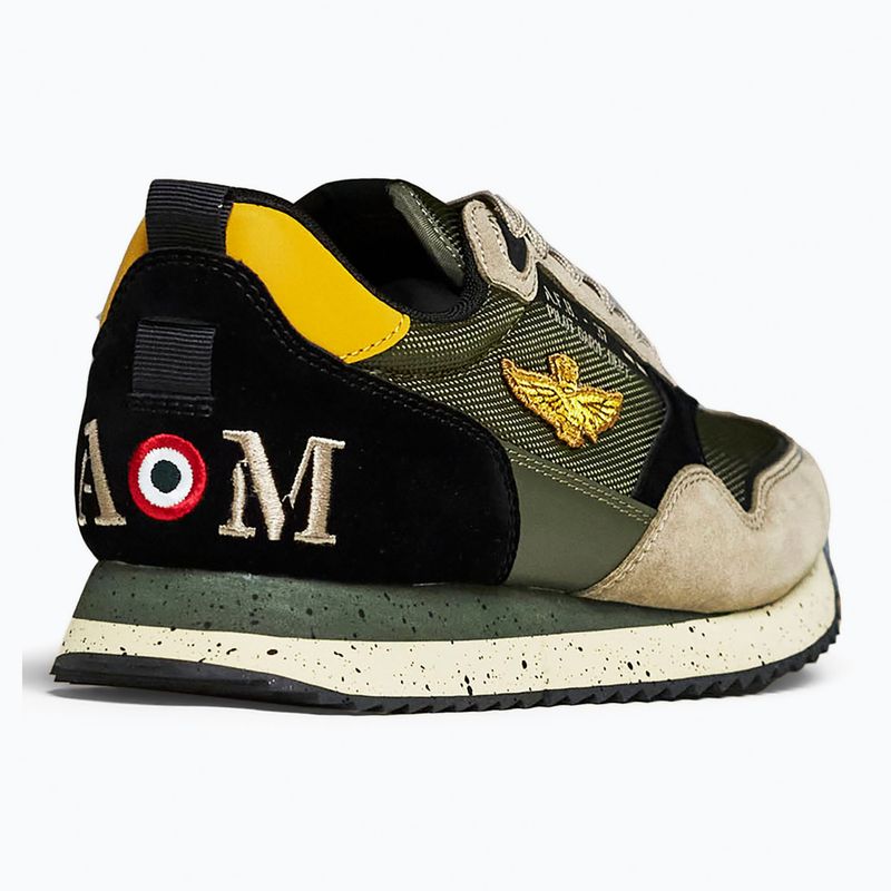 Pánské boty Buty Aeronautica Militare 262SC0288UCT03545 multicolor verde/taupe/nero 3