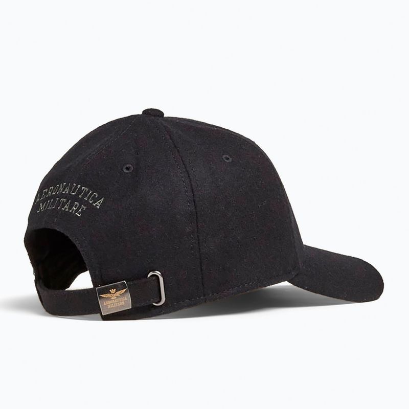 Pánská kšiltovka Czapka Aeronautica Militare 262HA1085UCT02333 jet black 2