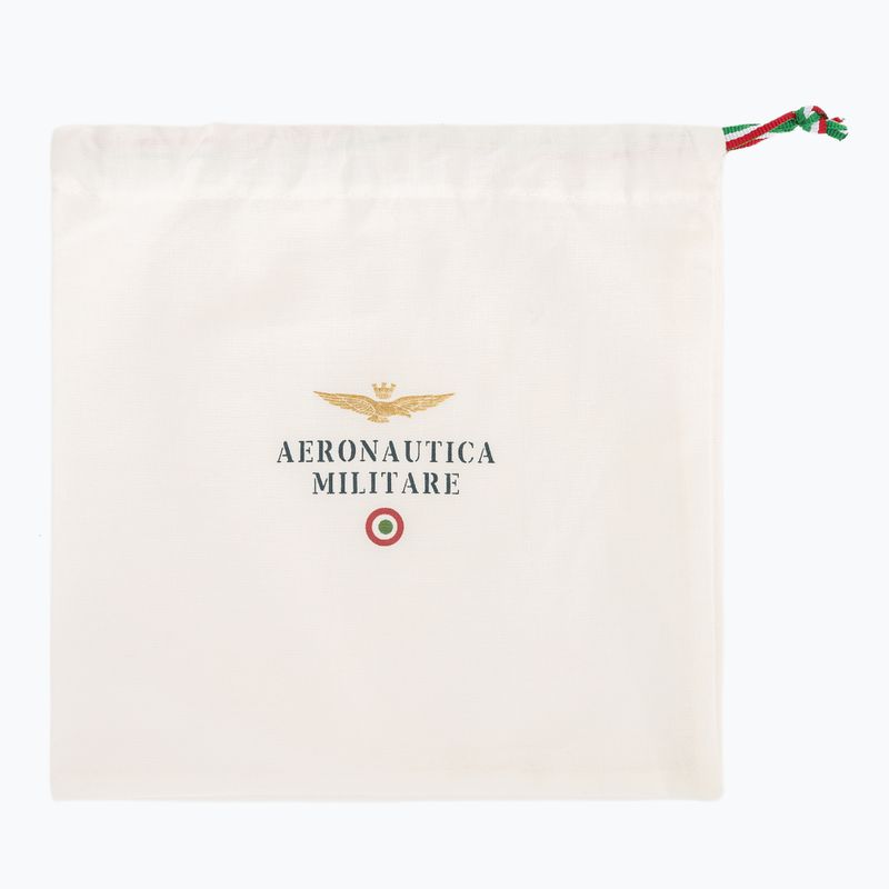 Pánský opasek do kalhot Pasek Aeronautica Militare 262CI0325UCT03585 jet black 4