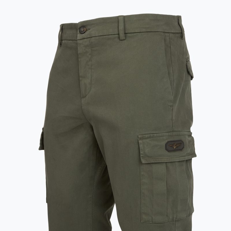 Pánské kalhoty Spodnie Aeronautica Militare 262PA1740UCT04381 tea leaf 3
