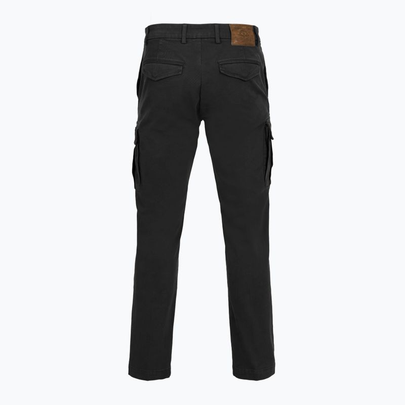 Pánské kalhoty Spodnie Aeronautica Militare 262PA1740UCT04381 jet black 2