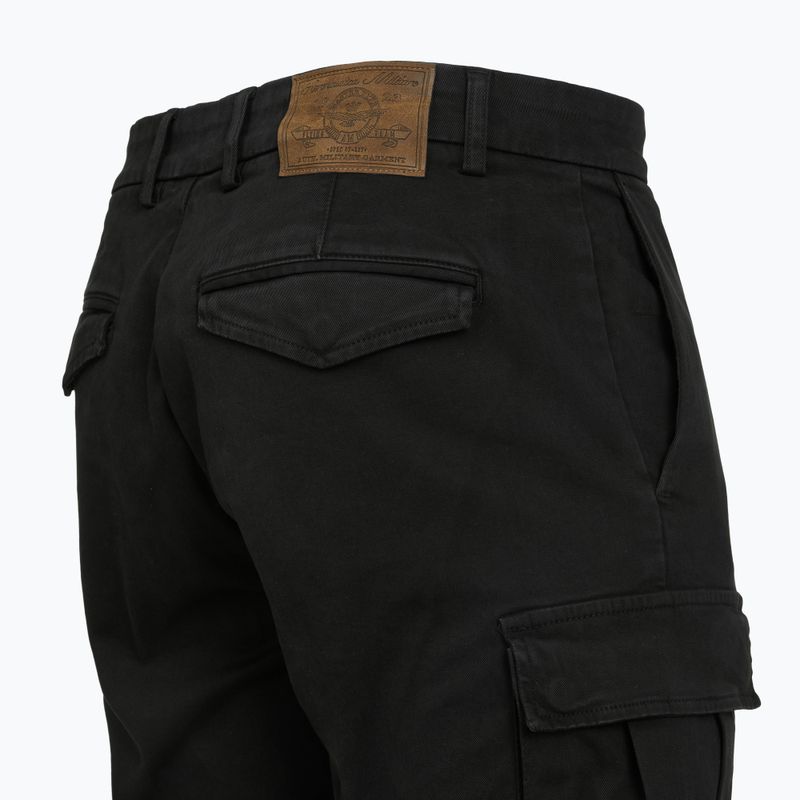 Pánské kalhoty Spodnie Aeronautica Militare 262PA1740UCT04381 jet black 4
