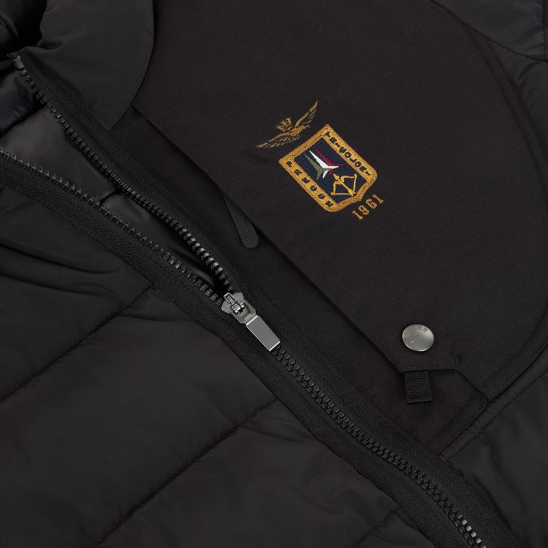 Pánská zimní bunda Kurtka Aeronautica Militare 262AB3074UCT04358 jet black 3
