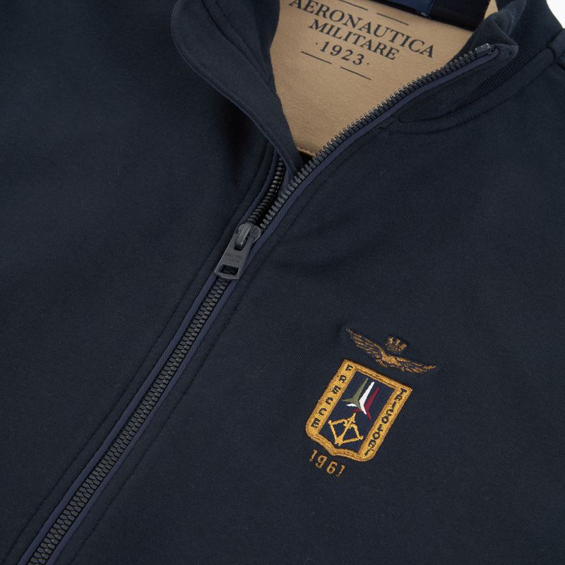 Pánská mikina Aeronautica Militare 262FE2089UF00662 Fz blu navy 3