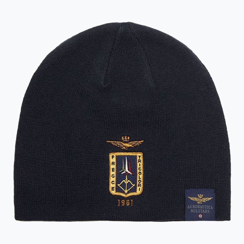 Pánská zimní čepice Czapka Aeronautica Militare 262CU0092UL00450 blu navy