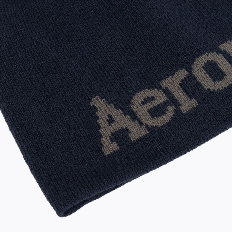 Pánská zimní čepice Czapka Aeronautica Militare 262CU0093UL00450 Blu Navy 3
