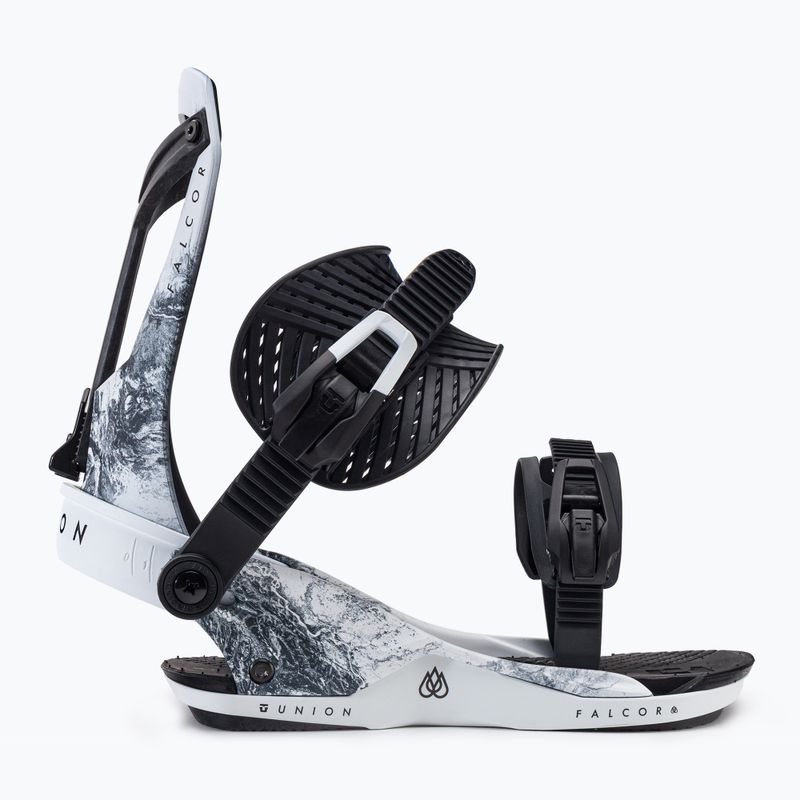 UNION Falcor pánské snowboardové vázání černobílé 2220125 2