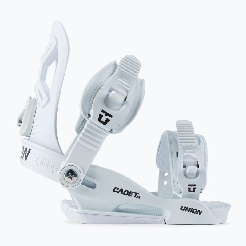 Dětské snowboardové vázání UNION Cadet XS bílé 2230320 2