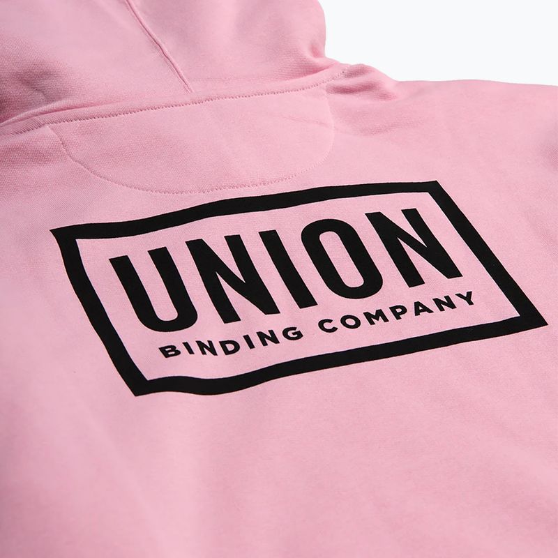 Mikina Union Team Hoodie pink 4